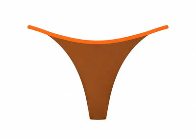 CALCINHA FITA CARAMELO - LARANJA
