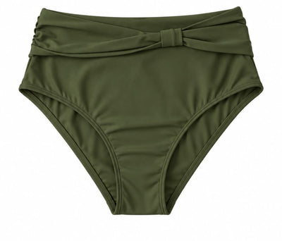 CALCINHA HOT PANTS DETALHE FRENTE VERDE MILITAR