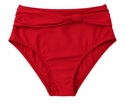 CALCINHA HOT PANTS DETALHE FRENTE VERMELHO CEREJA