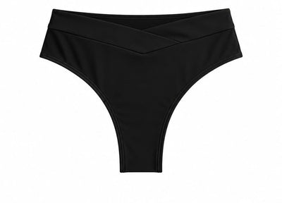 CALCINHA CÓS MÉDIO PALA CRUZADA PRETO