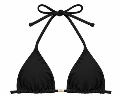 TOP CORTININHA BÁSICO PRETO