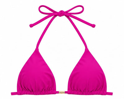 TOP CORTININHA BÁSICO ROSA PINK