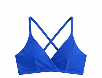 TOP FIXO TRANÇADO COSTAS AZUL ROYAL