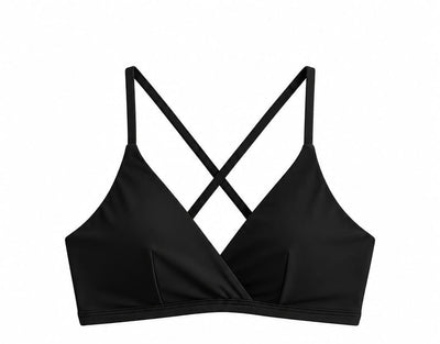TOP FIXO TRANÇADO COSTAS PRETO