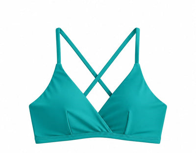 TOP FIXO TRANÇADO COSTAS VERDE JADE