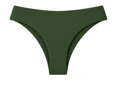 CALCINHA CÓS MÉDIO FIO DUPLO VERDE MILITAR