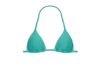 TOP CORTININHA FITA VERDE JADE
