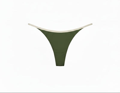 CALCINHA FITA VERDE MILITAR - NUDE