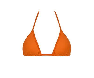 TOP CORTININHA FITA LARANJA