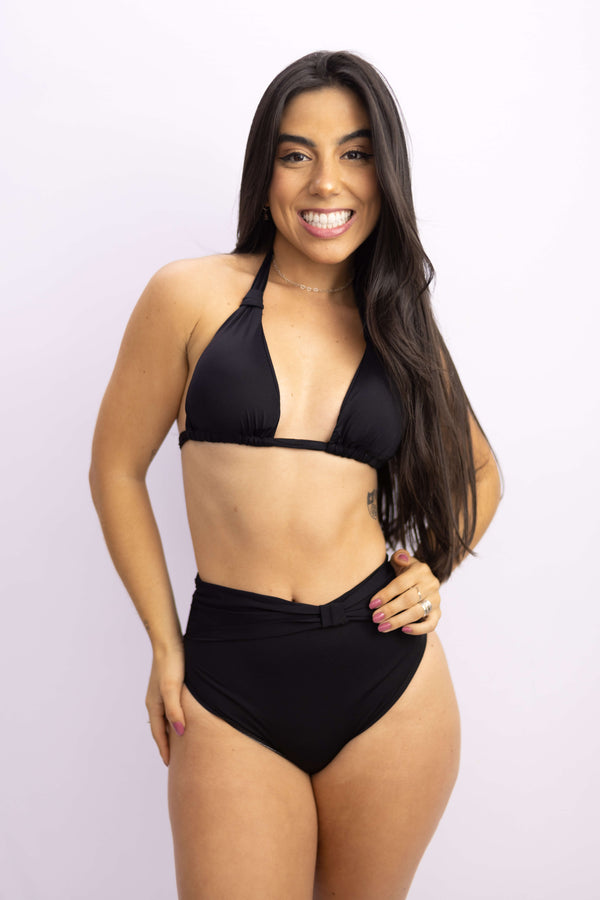 BIQUINI TOP CORTINÃO PRETO